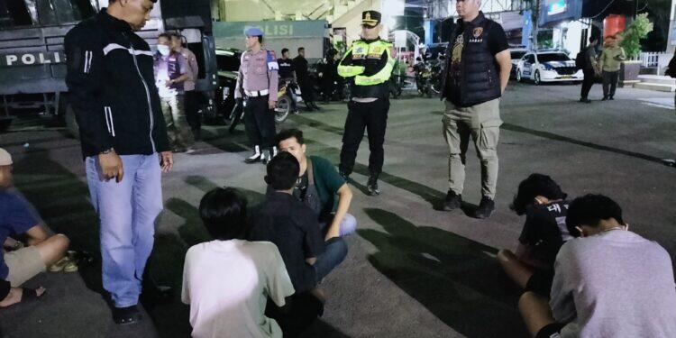Gelar Razia, Polres Ciko Amankan 44 Remaja
