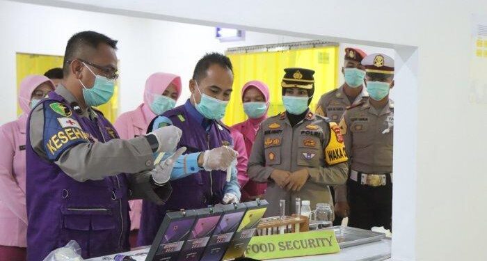 Cegah Keracunan MBG, Polres Indramayu Lakukan Pengujian Food Security