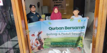 PLN UP3 Cirebon Laksanakan Ibadah Qurban: Wujud Syukur, Kepedulian, dan Toleransi Sosial di Hari Raya Iduladha