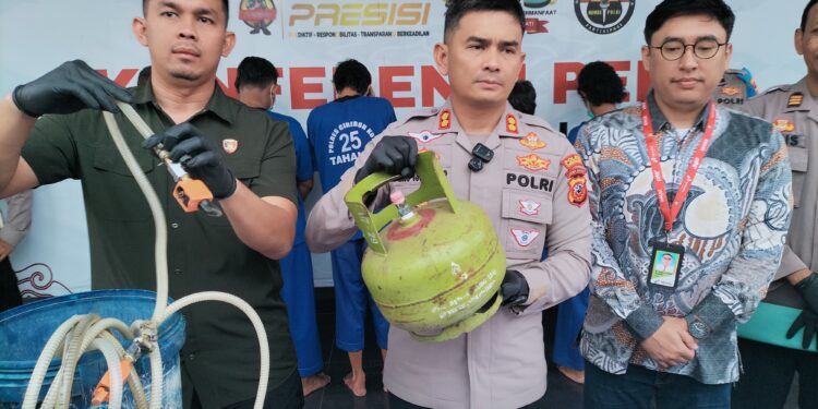 Ungkap LPG Oplosan, Polres Ciko Selamatkan Uang Negara Rp2,5 Miliar