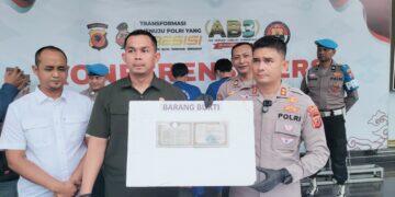Polres Ciko Tangkap Begal dari Jejak Penjualan di Marketplace