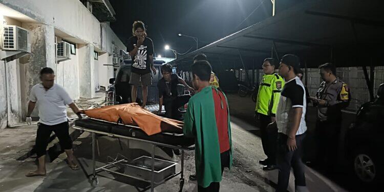 Seorang Pria Nekat Mengakhiri Hidupnya, Diduga Loncat dari Tower PDAM Setinggi 70 Meter