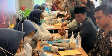 Donor Darah di KPw BI Cirebon Pecahkan Rekor MURI