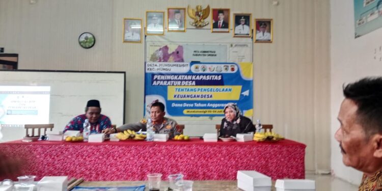 Polsek Mundu Berikan Bimtek Antisipasi Kenakalan Remaja