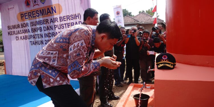 Cegah Krisis Air, BNPB Bangun Sumur Bor di Indramayu