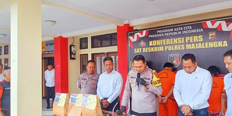 Empat Anggota Geng Motor Ditetapkan Tersangka Dalam Kasus Penyerangan Anggota Polsek Ligung, Satu Pelaku Masih di Bawah Umur