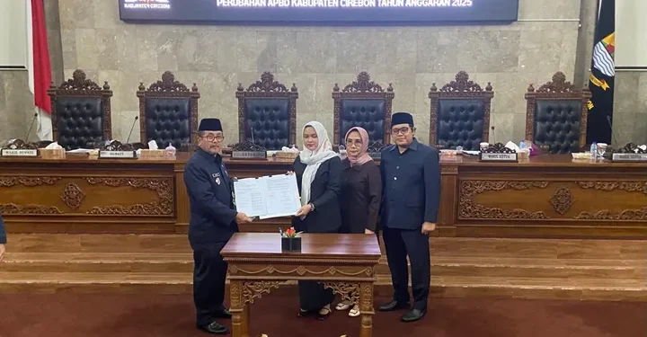 DPRD Kabupaten Cirebon Setujui Raperda Perubahan APBD Tahun Anggaran 2025