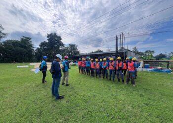 PLN ULP Kuningan Gelar Kegiatan ROW Gabungan, Perkuat Keandalan dan Keamanan Jaringan Listrik