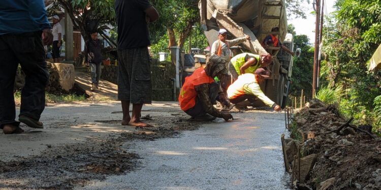 Jalan Halimpu–Wangkelang Mulai Diperbaiki