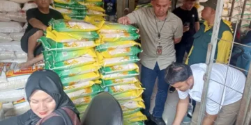 Tidak Ditemukan Beras Oplosan di Pasar Pagi Kota Cirebon