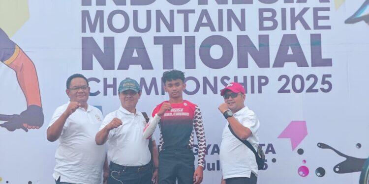 ISSI Kabupaten Cirebon Raih Medali Emas Kejurnas Kejuaraan Nasional MTB 2025