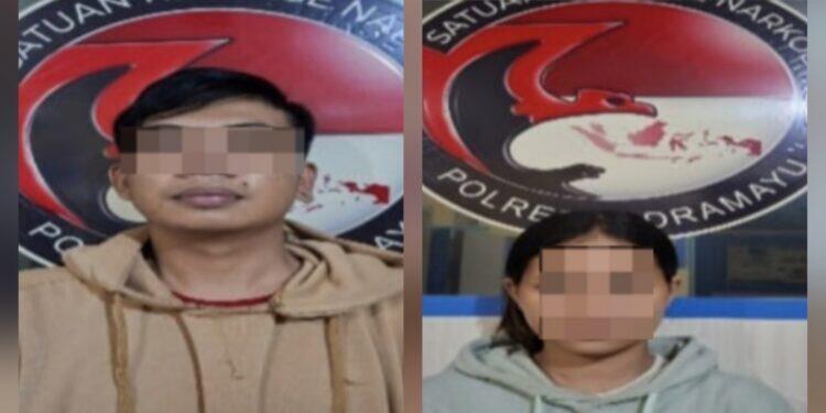 Jadi Pengedar Sabu, Pasutri Asal Indramayu Dibekuk Polisi di Pinggir Jalan