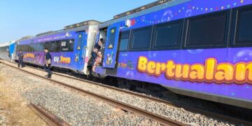 Rangkaian Argo Bromo Anggrek Anjlok di Stasiun Pegadenbaru, Begini Kondisinya