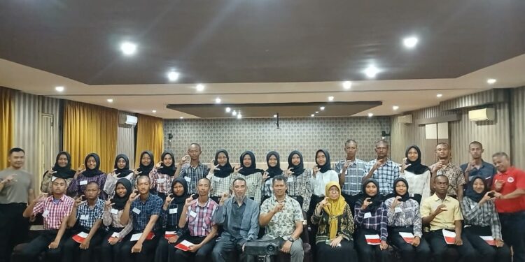 Paskibraka Kota Cirebon dan DP3APPKB Kampanyekan Anti-bullying