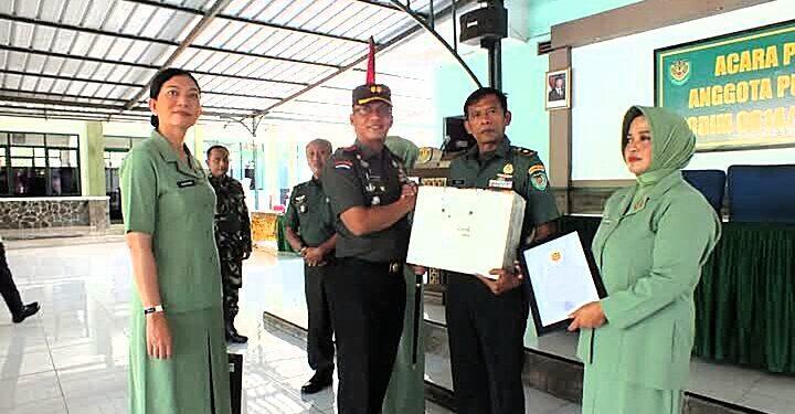 Dua Pamen Kodim 0614/Kota Cirebon Masuki Masa Purna Bakti