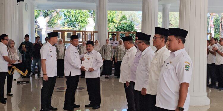 6 Pejabat Eselon II di Lingkungan Pemkab Majalengka Resmi Dilantik