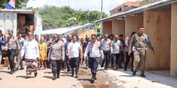 Pemdes Jungjang Bentuk TPK, Siapkan 222 Kios di Pasar Darurat yang Baru