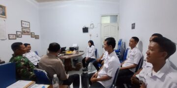 Babinsa dan Bhabinkamtibmas Sunyaragi Gelar Binkomsos Bahas Persiapan Operasional Dapur MBG