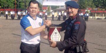 Tingkatan Profesional Petugas, Rutan Cirebon Jalin Sinergi dengan Brimob