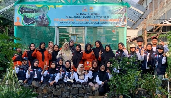 KKN 17 UIN SSC Berkolaborasi dengan KWT Binangkit 1 Desa Munjul, Kecamatan Astanajapura, Kabupaten Cirebon 