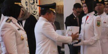 Bupati Dian Resmi Bubarkan Paskibraka Kabupaten Kuningan Tahun 2025