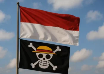 Pengibaran Bendera Bajak Laut One Piece Direspon Keras Pemerintah 