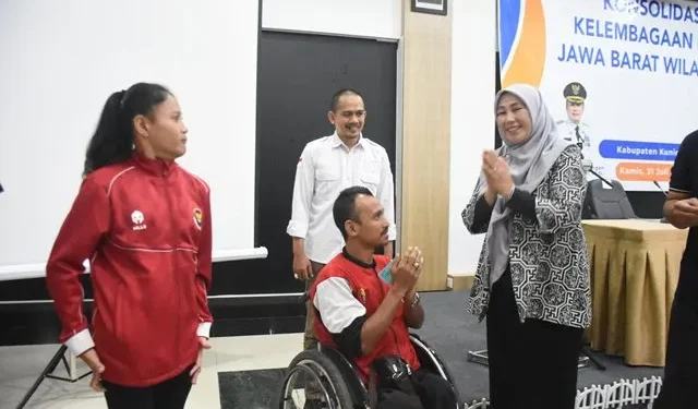 Wabup Kuningan Amih Tuti Hadiri Konsolidasi NPCI Ciayumajakuning
