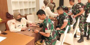 Kodim 0614/Kota Cirebon Gelar Donor Darah dalam Rangka HUT ke-80 TNI
