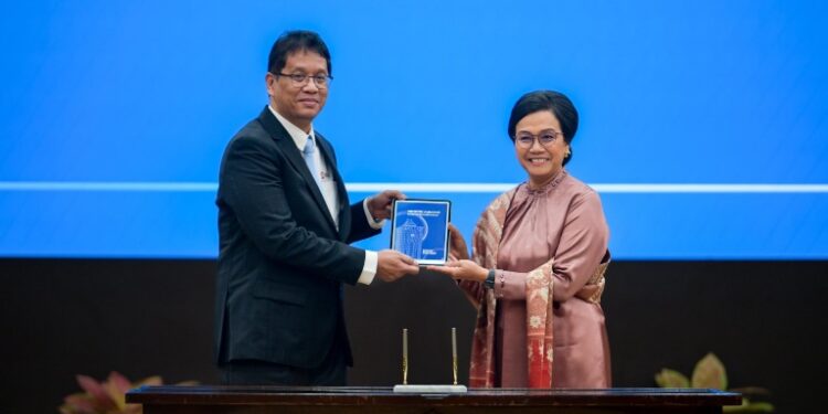 Kemenkeu Serah Terima Jabatan Menteri Keuangan    