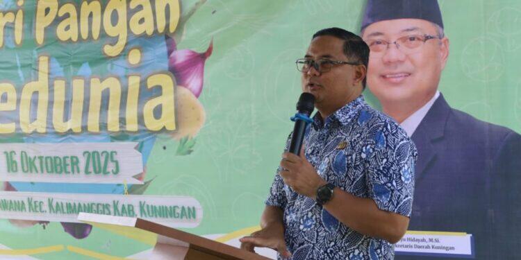 Diskatan Kuningan Rayakan Hari Pangan Sedunia dengan Aksi Nyata Lewat Gerakan Pangan Murah