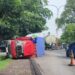 Tabrak Belakang, Truk Sopir Muatan Kayu Tewas dalam Kecelakaan Maut di Pantura Arjawinangun