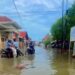Banjir Rob Rendam Ratusan Rumah di Desa Ambulu