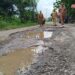 Ruas Jalan Cangkuang – Cibogo Rusak Parah   