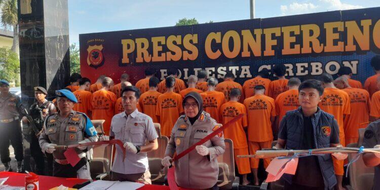 Polresta Cirebon Ungkap 24 Kasus Tindak Pidana, Salah Satunya Mafia Solar Bersubsidi
