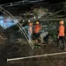 Polsek Kapetakan, BPBD dan PLN Bersama Warga Tangani Pohon Tumbang yang Timpa Kabel Listrik 