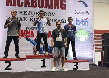 Kick Boxing Kota Cirebon Raih 10 Medali dalam Ajang BK Porprov dan Kejurprov