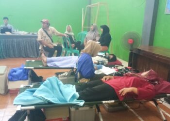 Donor Darah di Desa Cibogo Diserbu Masyarakat