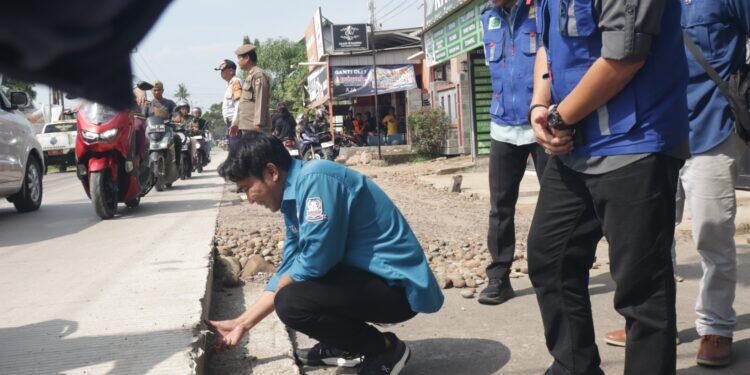 Perbaikan Jalan Tak Tebang Pilih, Wabup Jigus: Semua Merata