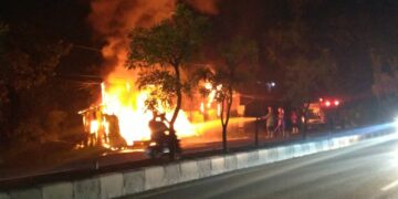 Bengkel Tambal Ban Ludes Terbakar, Pemilik Selamat