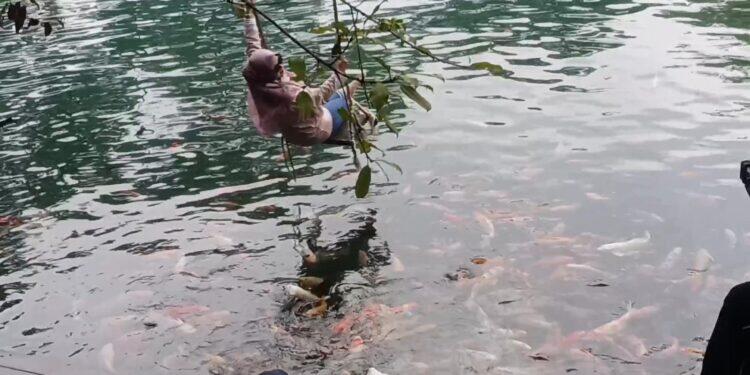 Menikmati Keindahan Telaga Biru Cicerem, Wisata Alam Unggulan Desa Kaduela