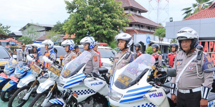 600 Personel Polri Disiagakan Amankan Nataru di Indramayu 