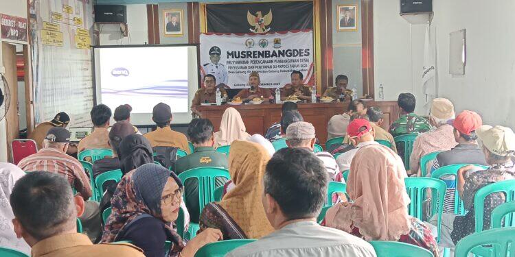 APBDes 2026, Desa Gebang Ilir Lakukan Efisiensi Rp590 Juta