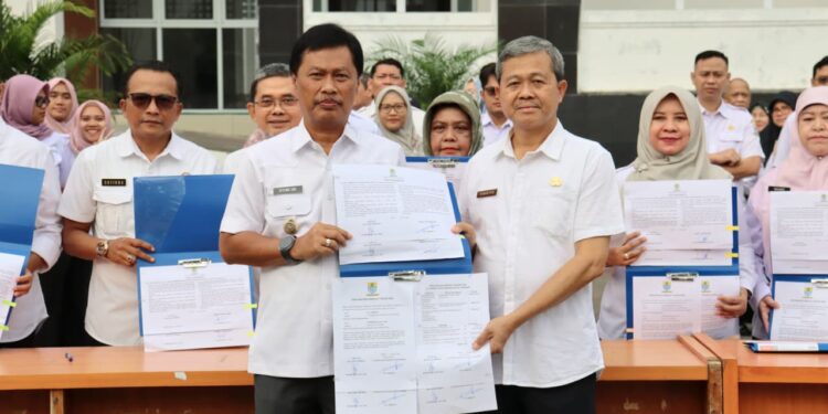 ASN Pemkot Cirebon Tandatangani Pakta Integritas