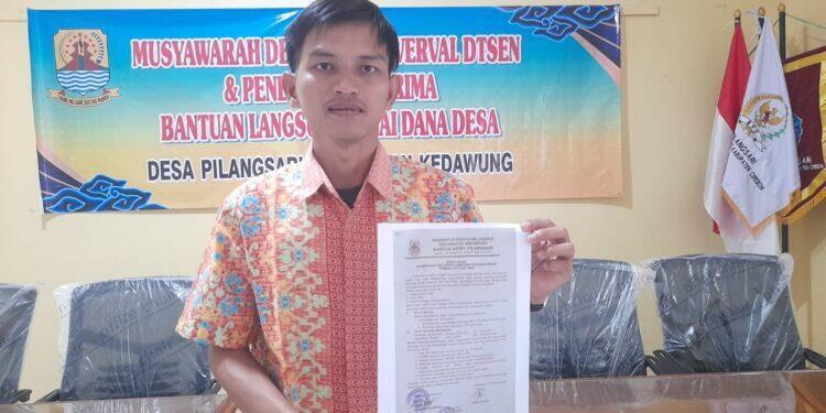Sekdes Pilangsari Tegas Bantah Dugaan Penyaluran BLT tidak Tepat Sasaran