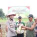 Dukung Ketahanan Pangan Nasional, Kapolres Majalengka Tanam Jagung Bersama Masyarakat Jatiwangi
