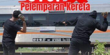Ada 20 Kasus Pelemparan Batu ke KA di Daop 3 Cirebon Selama Tahun 2025