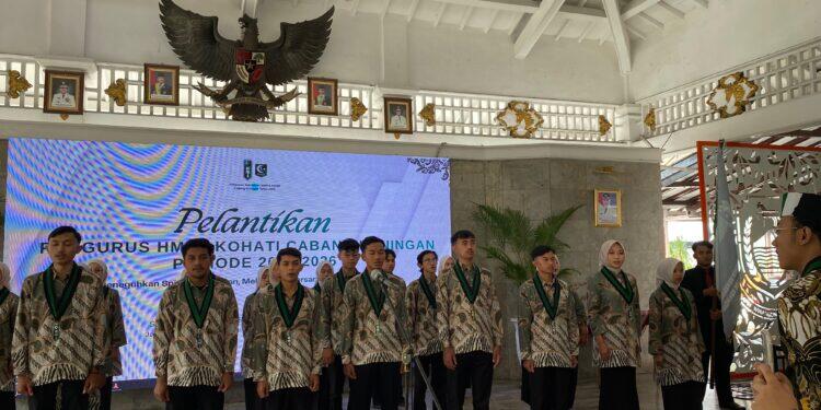 HMI Kuningan Resmi Dilantik, Konsolidasi Kader Menuju Gerakan Intelektual dan Sosial