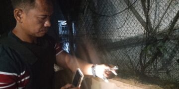 Meski Hujan di Malam Hari, Satresnarkoba Polres Majalengka Sisir Lokasi Info Bungkus Obat Terlarang