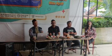 Di Diskusi Warung Rakyat, Edo Ajak Pemuda Kuningan Ambil Peran Bangun Daerah