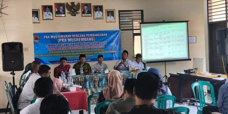Anggaran Menyusut, Kecamatan Pabedilan Tetap Prioritaskan Sampah dan Pertanian